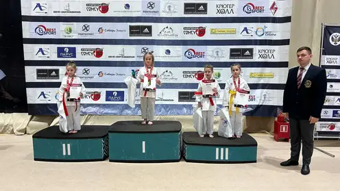 Красноярские спортсмены взяли три медали на всероссийском турнире по каратэ