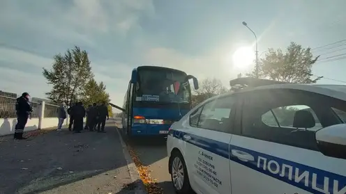 Полицией Ачинска задержан автобус с нелегалами