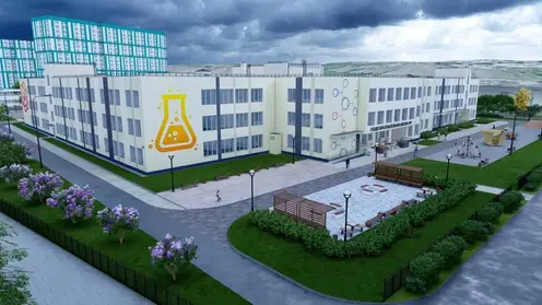 В красноярском мкрн «Тихие зори» к 2026 году построят новую школу на 1550 мест