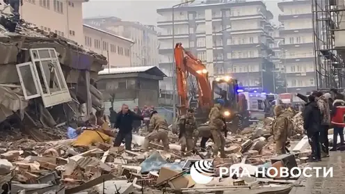 В Турции 6 февраля произошло разрушительное землетрясение магнитудой до 7,8