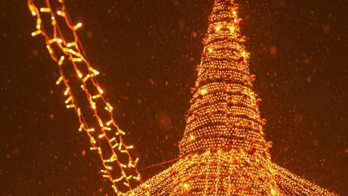 В Красноярске 22 декабря планируют открыть главную новогоднюю ёлку города