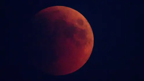 8 ноября в Красноярске взойдёт кровавая Луна