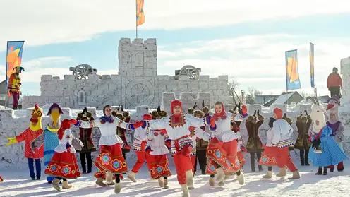 В Красноярском крае будут покорять Снежный городок